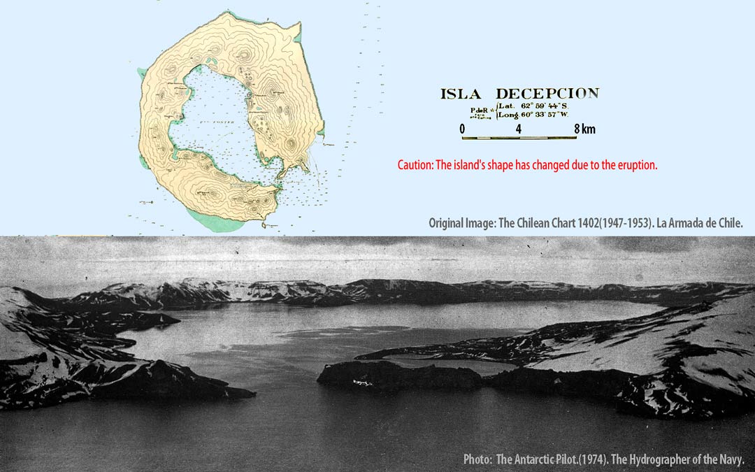 Map of Deception Island