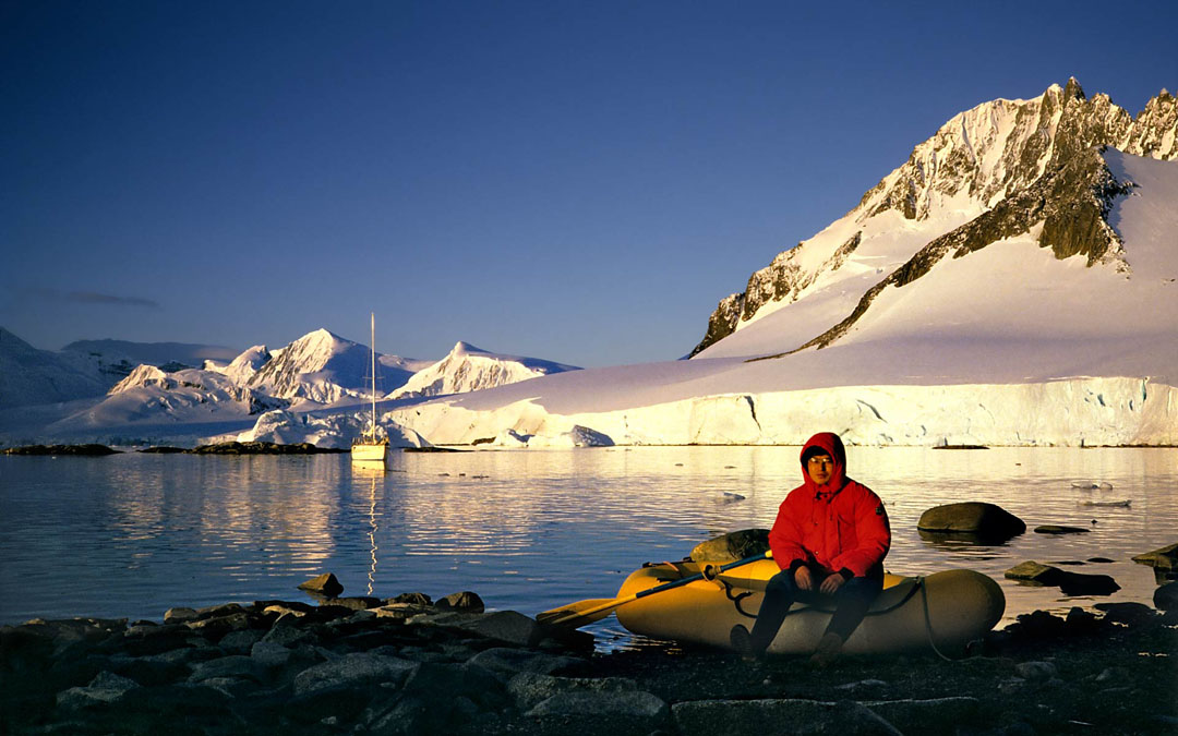 Dorian Bay, Sunset