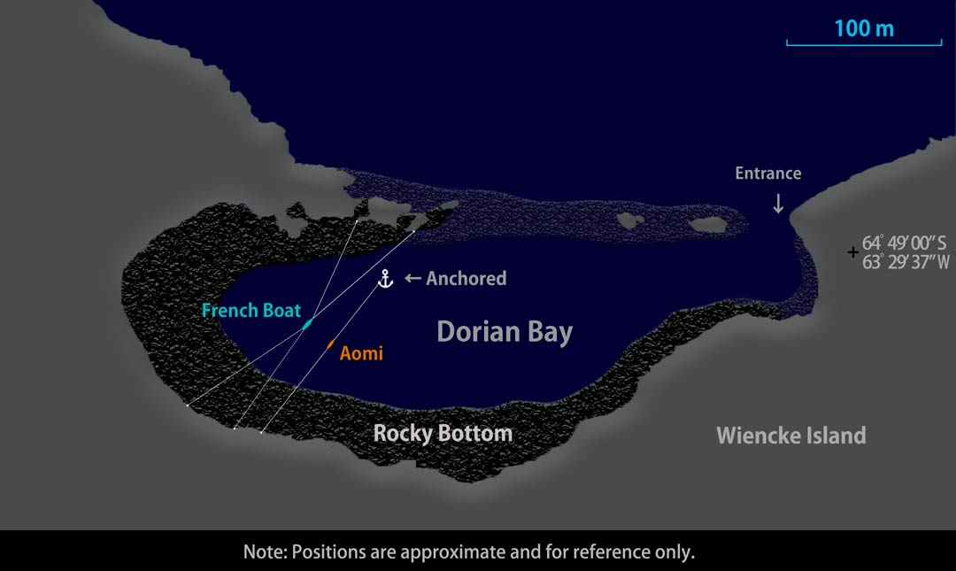 dorian bay map