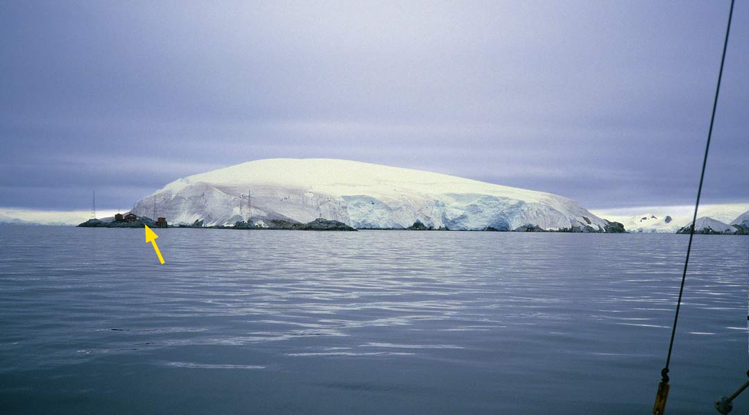 melchior base from the distance