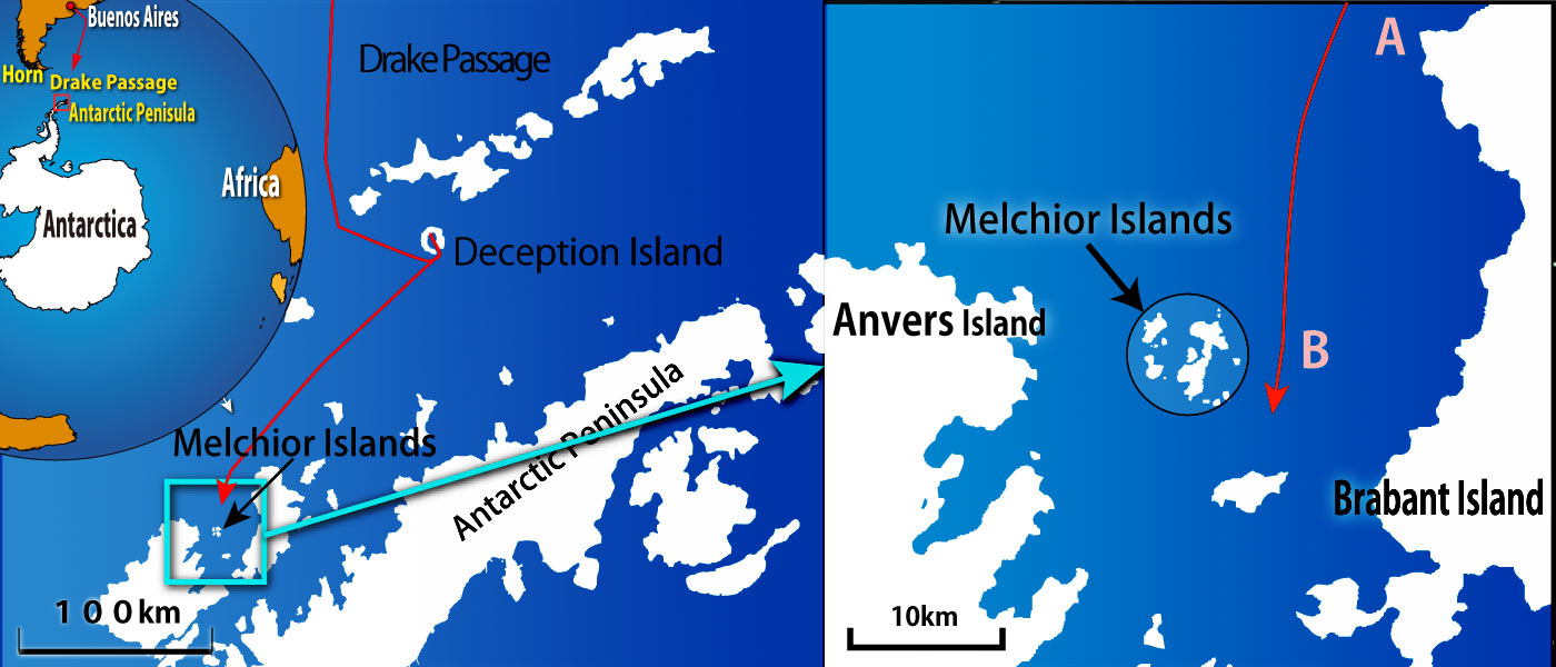 to Melchior island